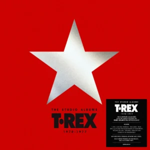 T.Rex (Tyrannosaurus Rex) - The Studio Albums 1970 - 1977 (Half Black & Half Colored Vinyl) (Boxset)
