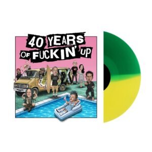 NOFX - 40 Years Of Fuckin' Up - Soundtrack (Limited Edition) (Green-Yellow Split Vinyl)